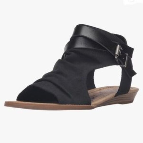 Blowfish Malibu Balla Sandal in Black Canvas - Size 10 - Picture 1 of 16